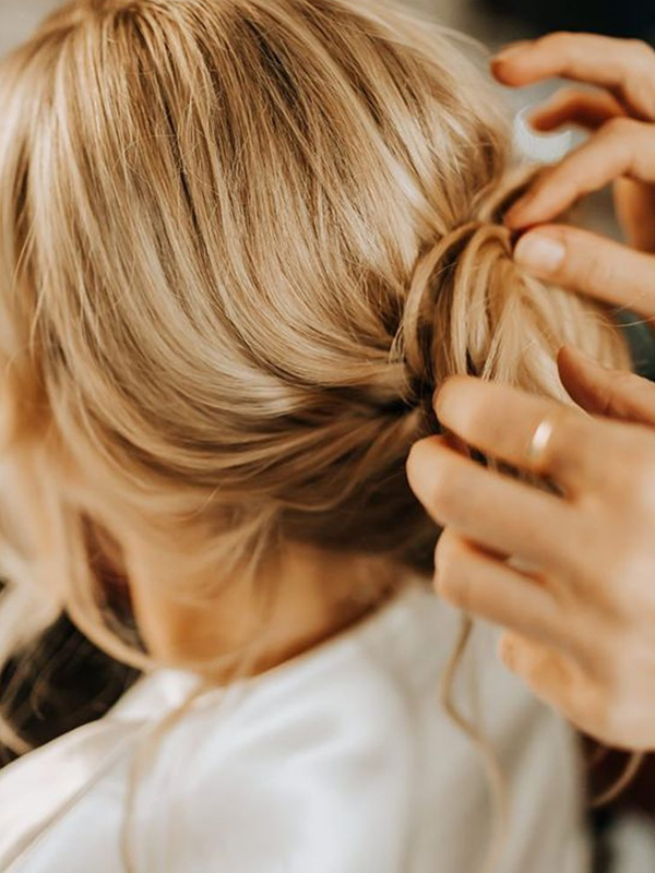 Blush Bridal Services: Bridal Updo